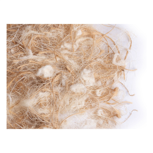 Nestmateriaal van sisal, jute en katoen 500 g