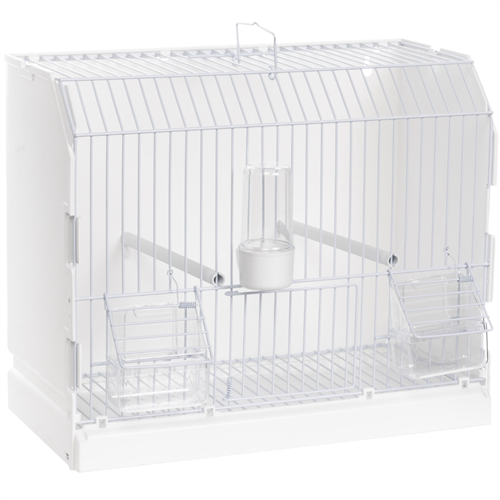 Trainingskooi 3 deurs met wit front - cm 36x17x30h