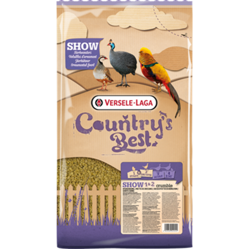 Versele Country's Best Show 1&2 Crumble Sierhoenders 5kg