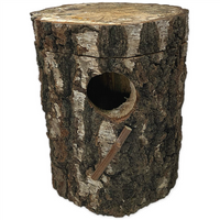 Berkenblok (Valkparkieten) - ø6,8x17x25cm binnenmaten