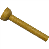 Zitstok hout 114 x Ø14mm WS