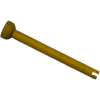 Zitstok hout 162 x Ø14mm WS Schlitz