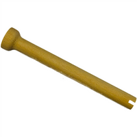 Zitstok hout 240 x Ø22mm GS 1+2 mit Rosette Schlitz
