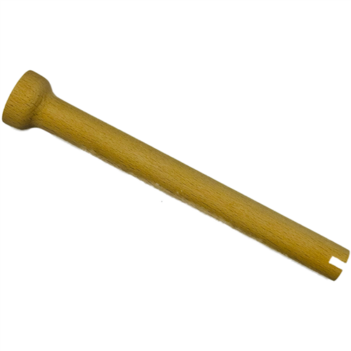 Zitstok hout 240 x Ø22mm GS 1+2 mit Rosette Schlitz