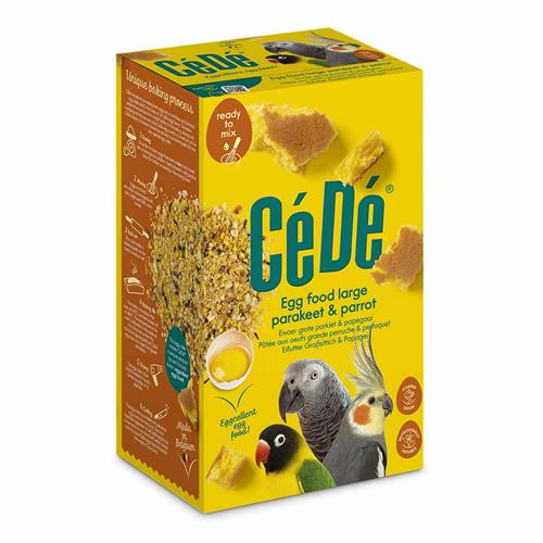 CéDé eivoer grote parkiet & papegaai 1kg