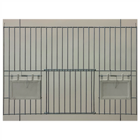 Voorfront 33x22 - 1 dr + 2 klep + pinnetjes