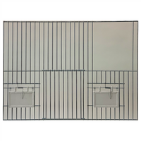 Voorfront 40x30 - 1 dr + 2 klep + 1 JH-opening