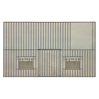 Voorfront 50x30 - 1 dr + 2 klep + 1 JH-opening