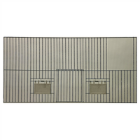 Voorfront 60x30 - 1 dr + 2 klep + 1 JH-opening