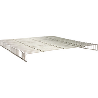 Bodemrooster RVS 58,6x35cm (kweekkooi 124x40x40cm)