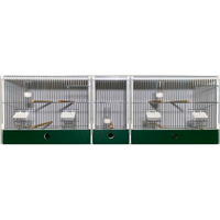 JH kunststof kweekkooi 124x40x40 3-delig (1 Babykooi 20cm)