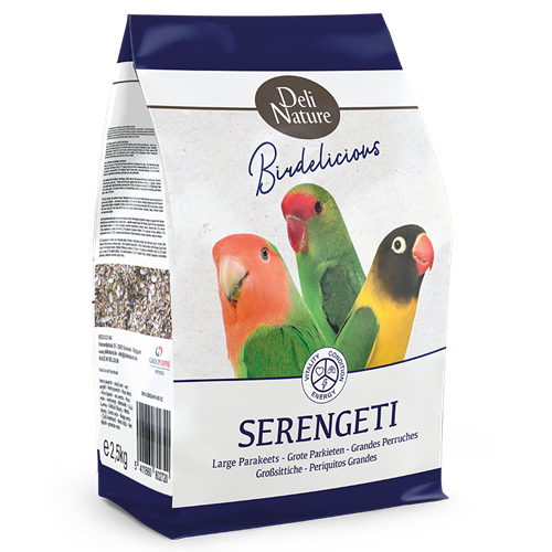 Deli Nature Birdelicious Grote Parkieten Serengeti 2,5kg