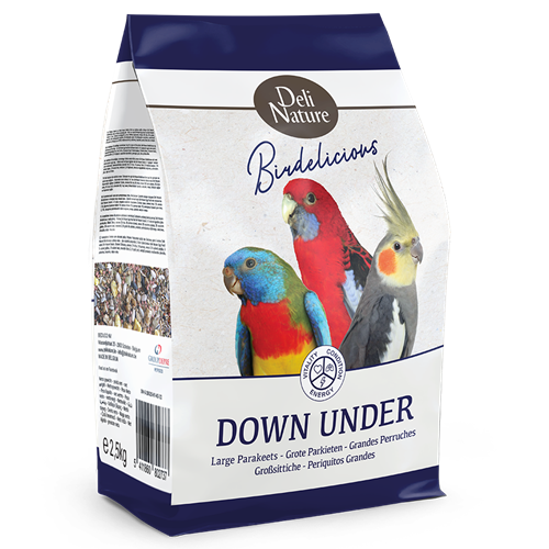 Deli Nature Birdelicious Grote Parkieten Down Under 2,5kg