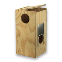 Eco Nestkast Amazonen (klep/schuif rechts)