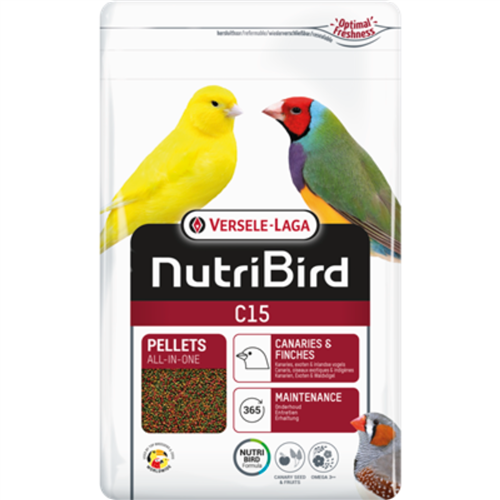 Versele Nutribird C15 Kanarie Onderhoudsvoer 1kg
