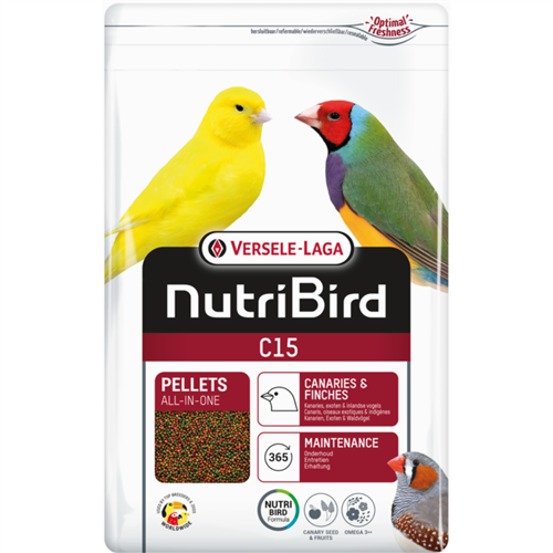 Versele Nutribird C15 Kanarie Onderhoudsvoer 3kg