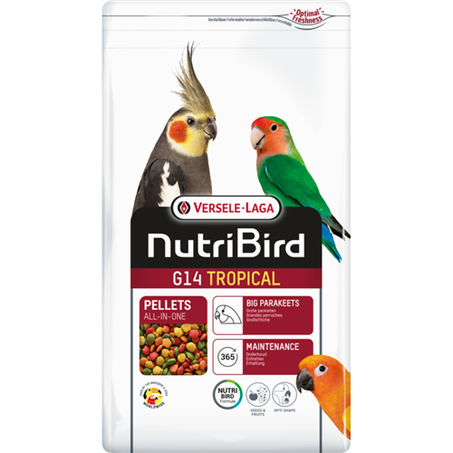 Versele Nutribird G14 Tropical Grote Parkiet 3kg