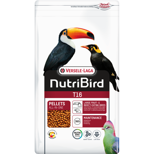 Versele Nutribird T16 Toekan Onderhoudsvoer 2kg