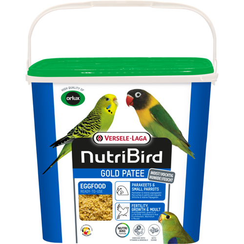 Versele Nutribird Gold Patee Parkiet En Kleine Papegaai 5kg