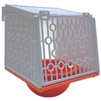 Nestkastje extra nr.2 + nest (Wit+Oranje)