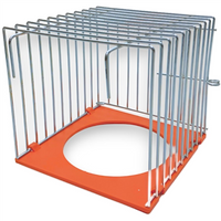 Kanarienestkast in draad voor nest gewoon (Oranje)