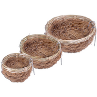 Kokosnest met haken voor kanaries Ø 13 cm