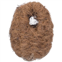 Nest kokos-bamboe voor exotische vogels Ø cm 10x9xh11