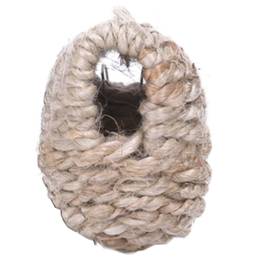 Jute-bamboenest voor tropische vogels