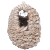 Jute-bamboenest voor tropische vogels