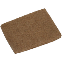 Juten nestinlegger tropische vogels 10 x 13 cm