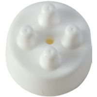 Zitstok dopje met gleuf Ø12mm (I003B)