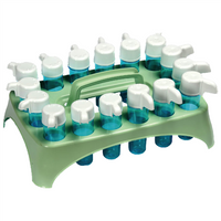 Plastic houder voor 16 fonteinen groen (I116)
