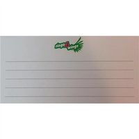 Kaartje voor ID-houder (10 stuks)