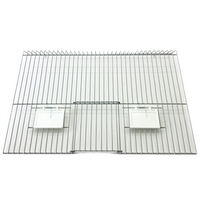 Kleine kistkooi front - 1 dr 2 klep - RAL 7035 lichtgrijs (N