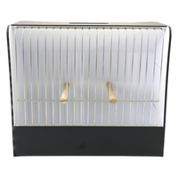 Grasparkieten/WBO kooi (RVS front) – duoplastic (UK)