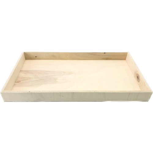 Klapkooi klein onderbak - 66x33cm - hout (NL)
