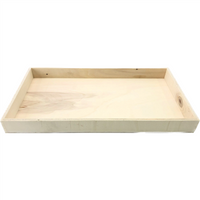 Klapkooi groot onderbak  - 100x50cm - hout (NL)